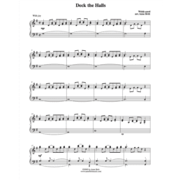 Deck the Halls (piano solo)
