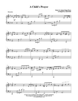 A Child's Prayer (early intermediate piano solo)