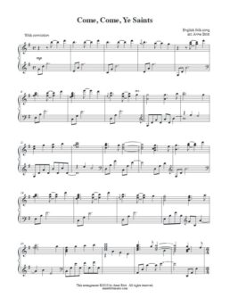 Come, Come, Ye Saints (intermediate)