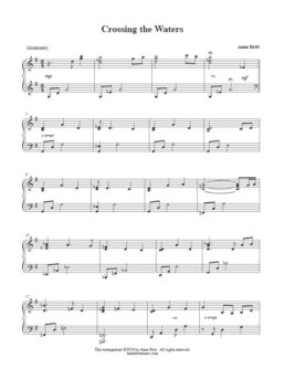 Crossing the Waters (piano solo)