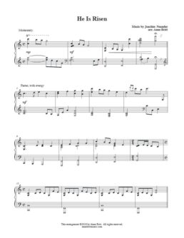 He Is Risen (piano solo)