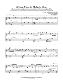 It Came Upon the Midnight Clear (feat. two different melodies)
