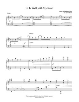 It Is Well with My Soul (piano solo)