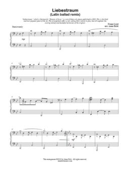 Liebestraum (Latin ballad remix)