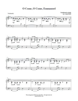 O Come, O Come, Emmanuel (piano solo)