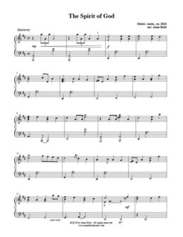The Spirit of God (piano solo)