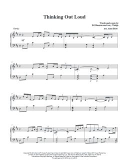 Thinking Out Loud (Ed Sheeran)