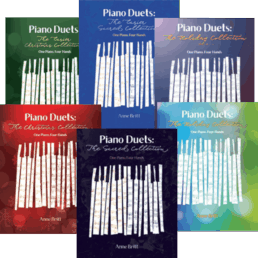 Bundle: Piano duet songbooks #3 (early intermediate & intermediate+)